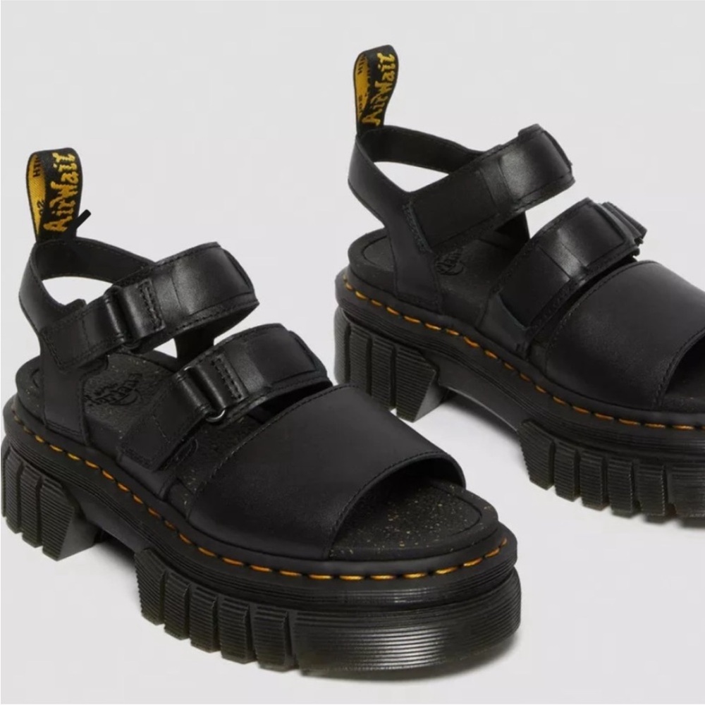Dr. Martens Black Platform Sandals